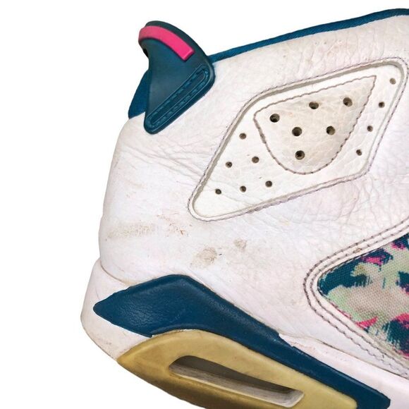 RARE 2019 Air Jordan 6 Retro 'Green Abyss' Size 6.5 - Picture 11 of 16